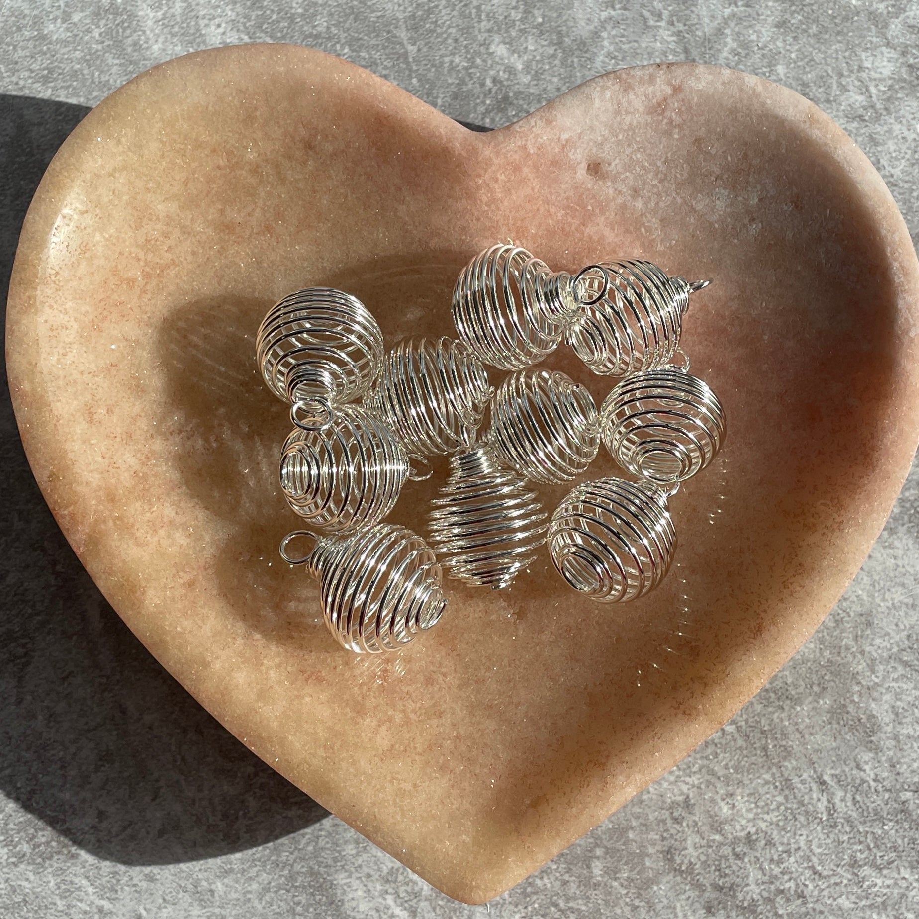 Cage Pendant Silver - 10pc Cage Pendant Silver - 10pc